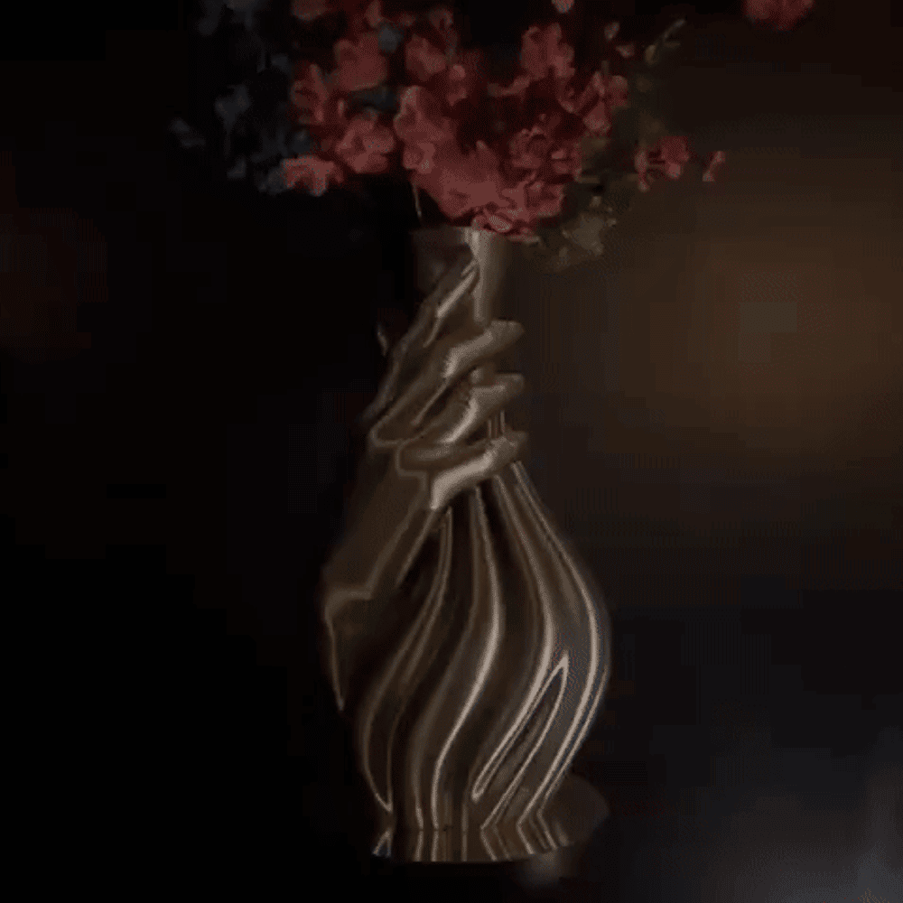 Vase hand decor-vase
