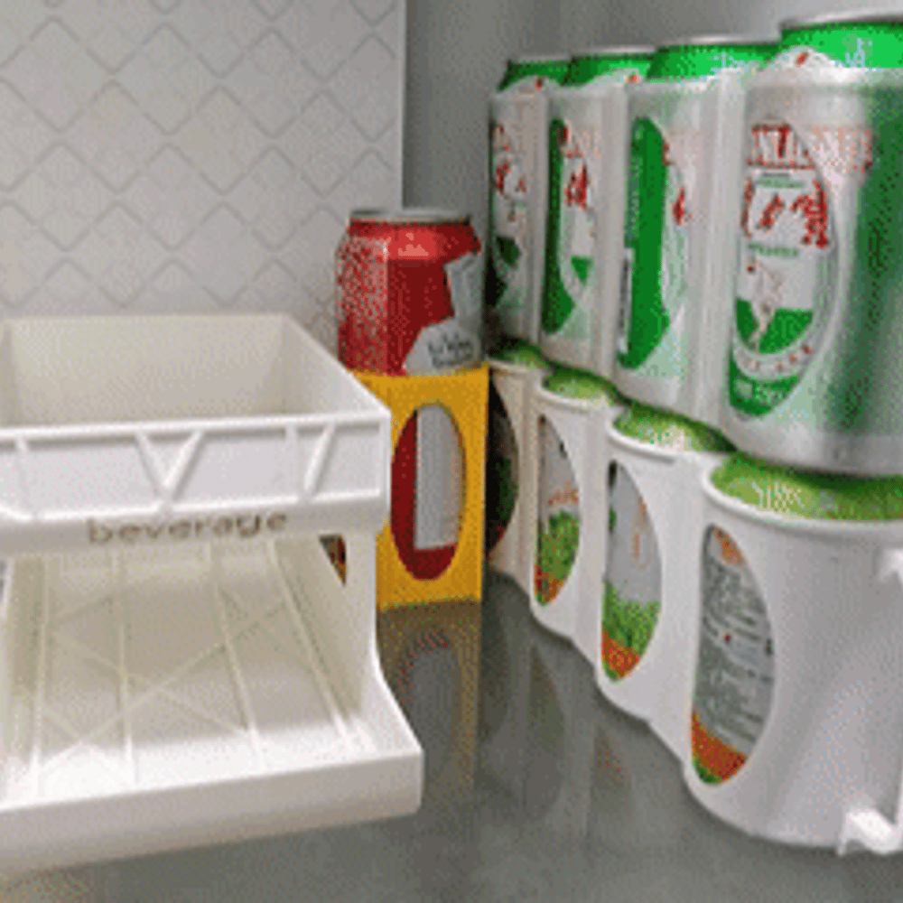 Handheld beer and cola storage rack - unlimited stacking 手提啤酒可乐收纳架-无限叠加