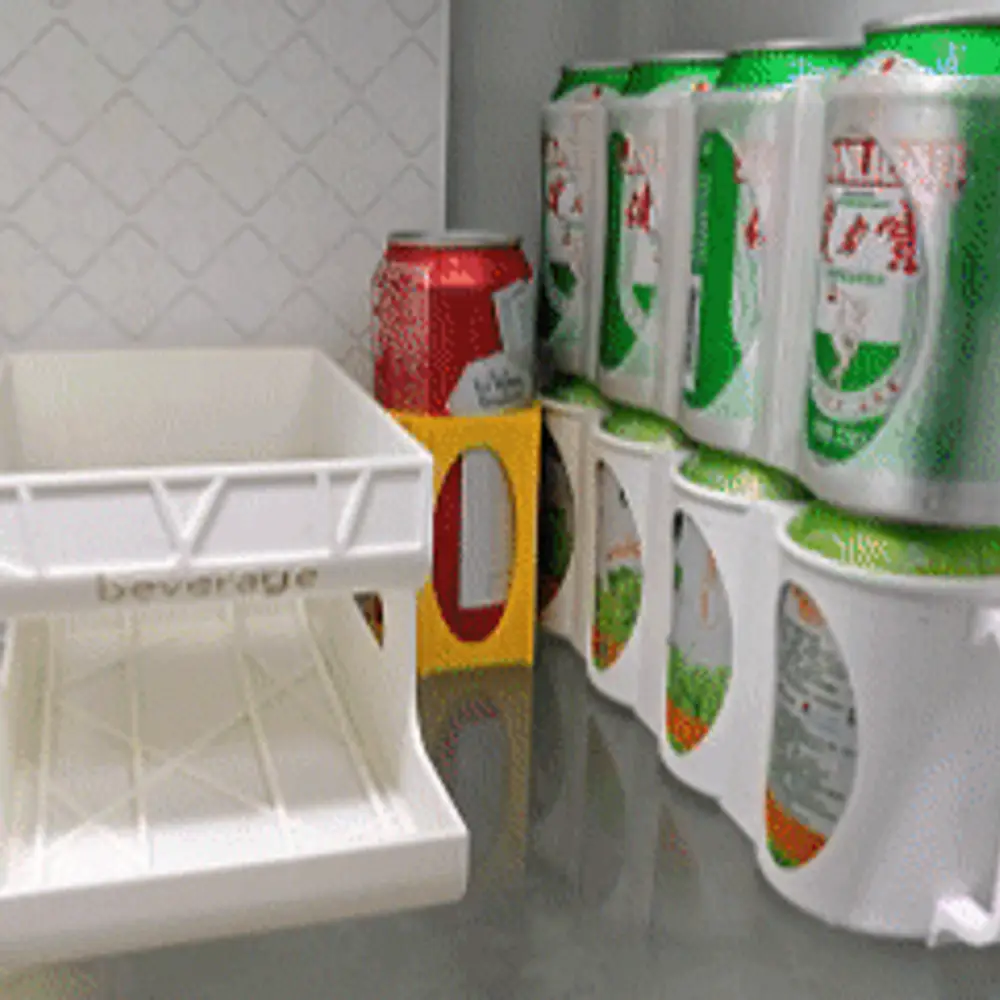 Handheld beer and cola storage rack - unlimited stacking 手提啤酒可乐收纳架-无限叠加