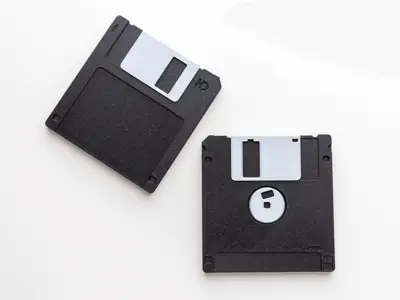 Floppy Disk Coasters - 2 Designs