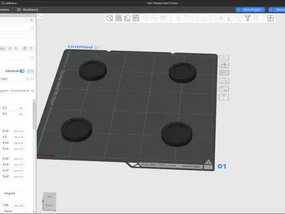 Anti-Vibration Feet for AnyCubic S1 Kobra