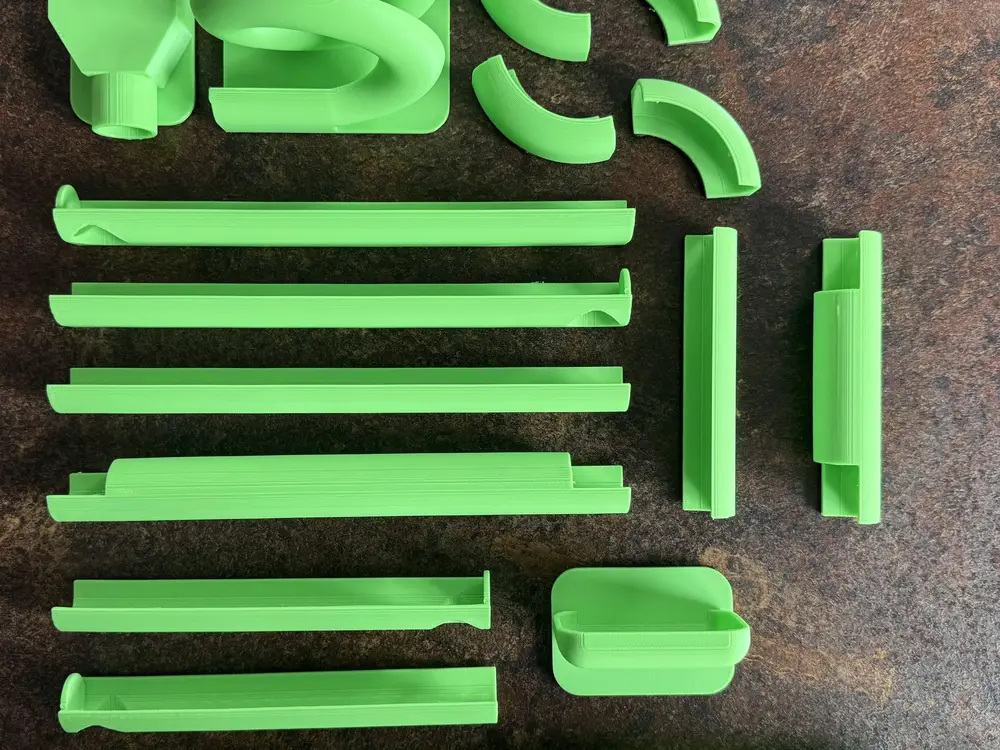 Magnetic Marble Run