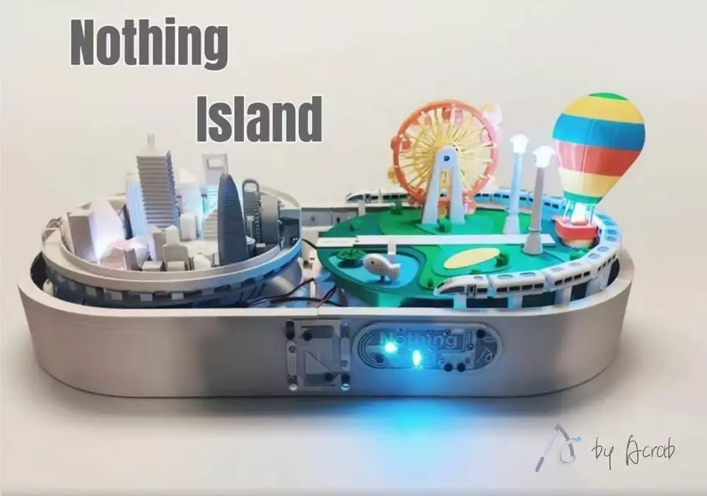 Nothing Island/CyberbrickV1.1：Reality, dreams, possibilities, exploration, discovery, creation