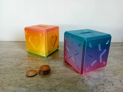 Cubic Piggy Bank