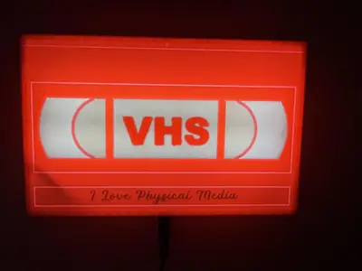 VHS light box