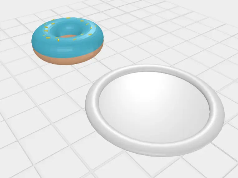 Donut & Plate