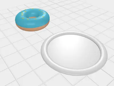 Donut & Plate