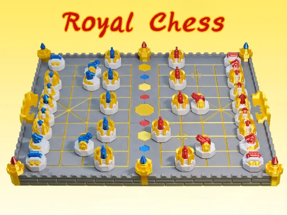 Royal Chess: Eastern Wisdom × Western Royalty | 皇家象棋：东方智慧 × 西方王室