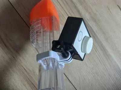 Decathlon Subea Easybreath 500 gopro mount [ENG/PL]