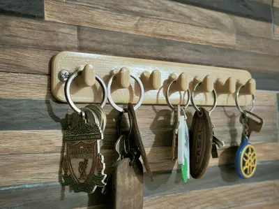 Minimalist Wall Key Holder