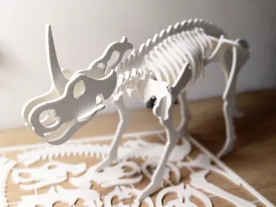 Styracosaurus Kit Card