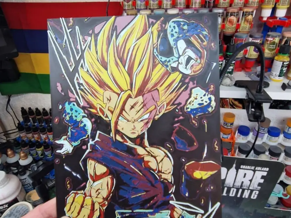 Dragon Ball Z Hueforge - Gohan Destruction