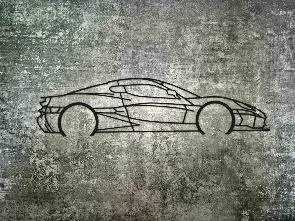 Rimac Nevera Silhouette