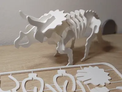 Triceratops Kit Card
