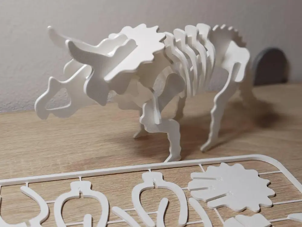 Triceratops Kit Card