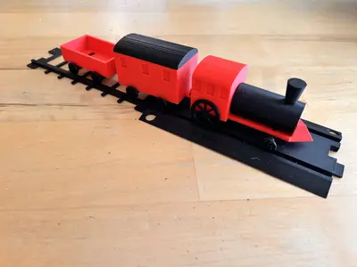 model toy train set