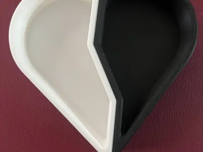 Double Heart Empty pockets