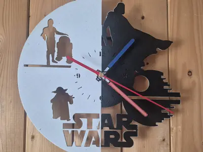 Star Wars Clock
