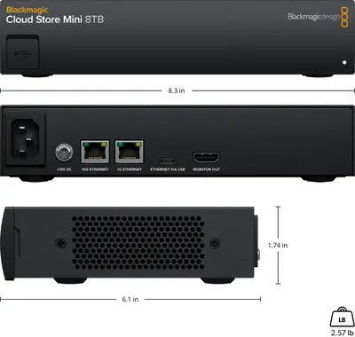 Black Magic Cloud Mini wall mount.