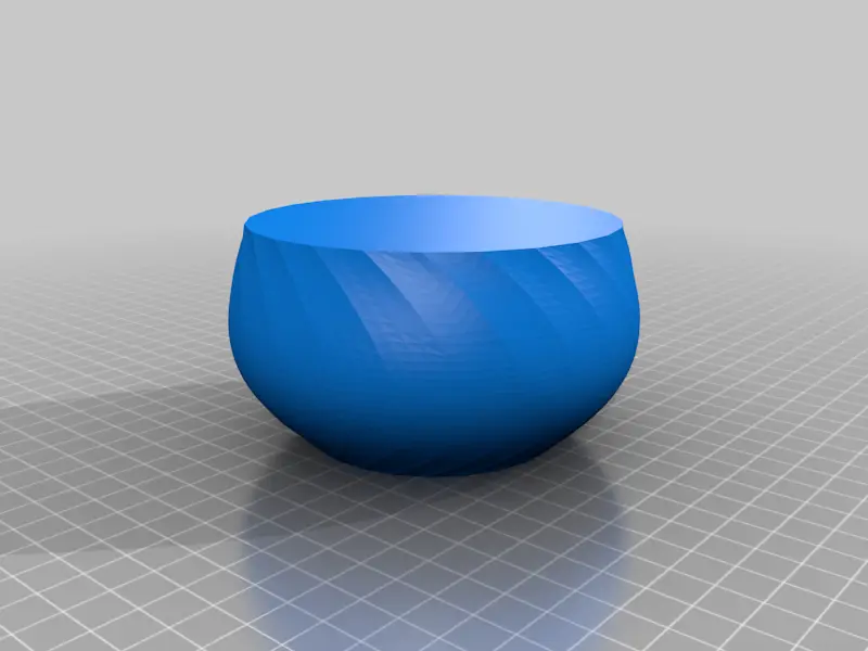 twisted 24 sided Vase