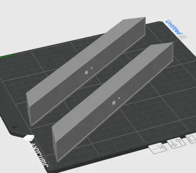 Repuesto de peanas / pies / soporte sobremesa para TV TD Systems K32DLM10H – Versión robusta"