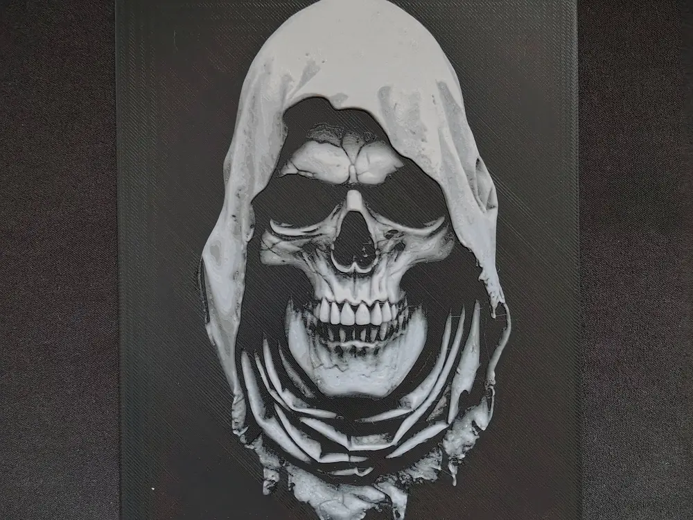 Hooded skull