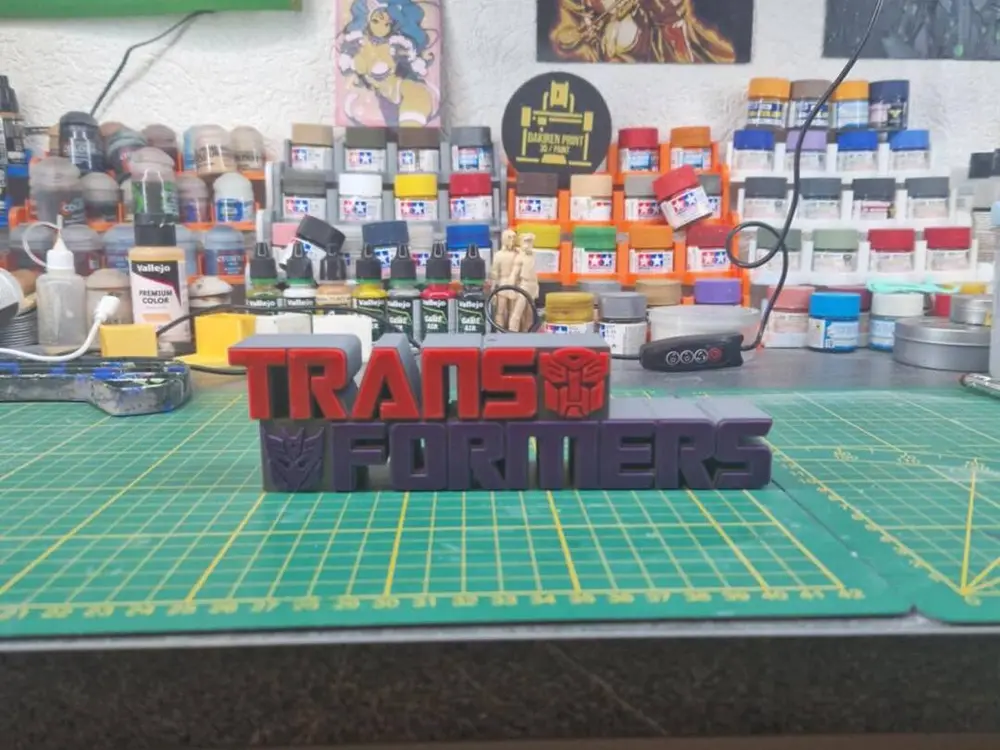 Base Logo Optimus Prime head for the Altaya model