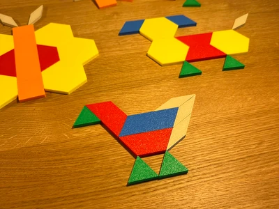 Pattern Blocks - MakerOnline 3D Model | 3Drop