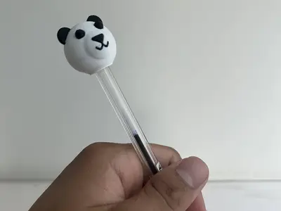 panda pencil decoration