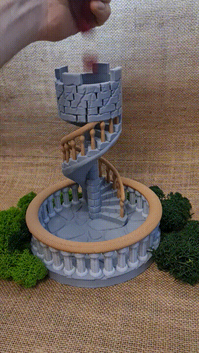 Dice tower for tabletop games Dnd and more