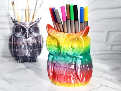 Owl Pen Holder