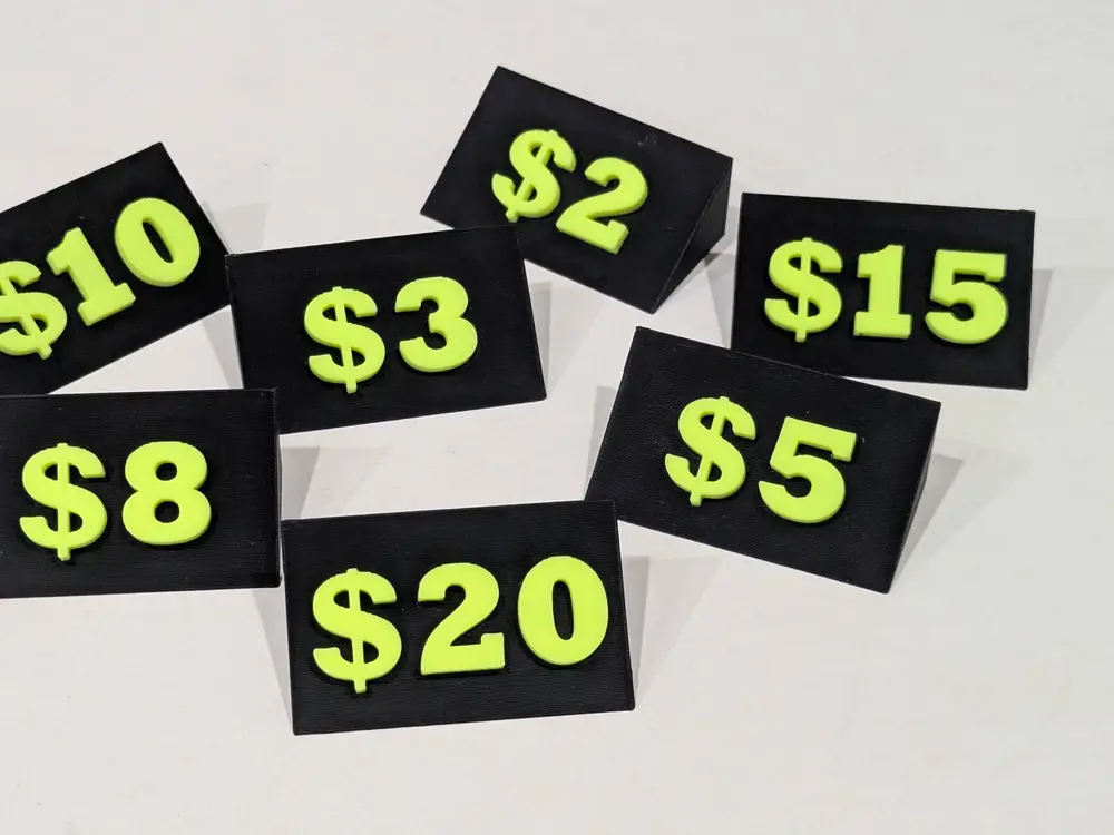 Vendor Price Blocks