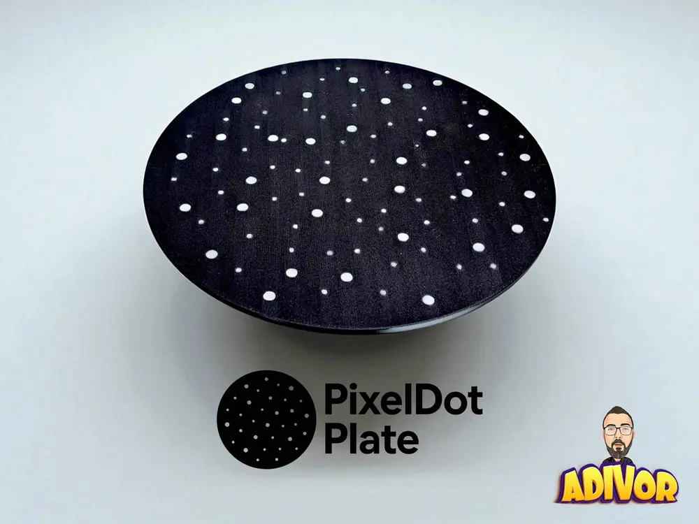 PixelDot Plate – Photogrammetry & Scanner Tool