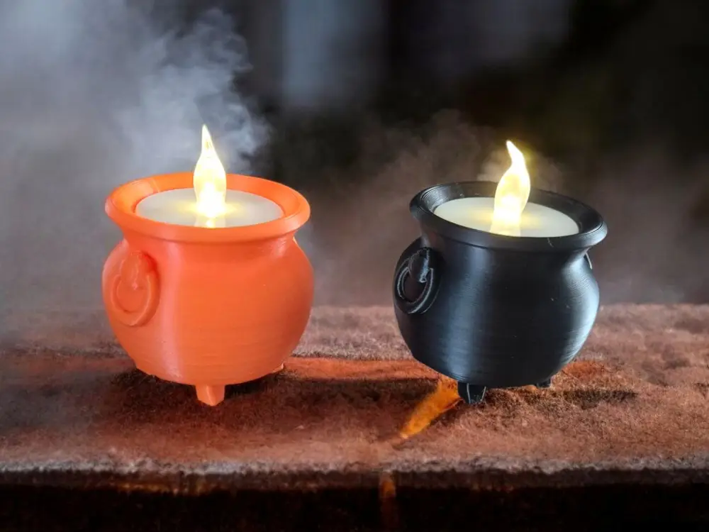 Mini cauldron  tea light (free commercial use)