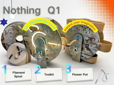 Nothing Q1：Go beyond the material pan，and expand your imagination