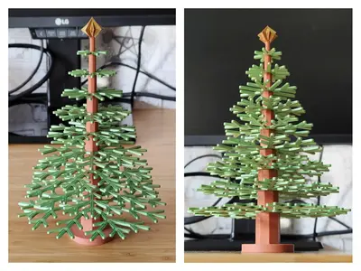 Stackable Christmas Tree - Christmas Ornament Decoration and Decor