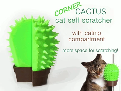 Corner Cactus Cat Scratcher