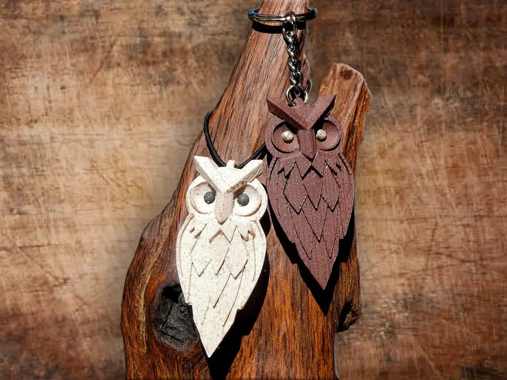 Owl Keychain and Pendant