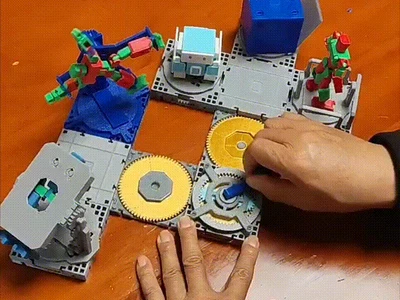 无限想象力 零号家园 模块化 联动场景 Infinite Imagination Zero's Home: Modular Linked Scenarios