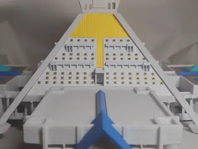 ”大美中原，老家河南“—河南博物院建筑模型  Architectural Model of the Henan Museum