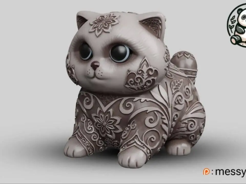 Ornamnetal British Cat