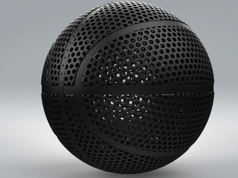 Airless basketball (NBA)