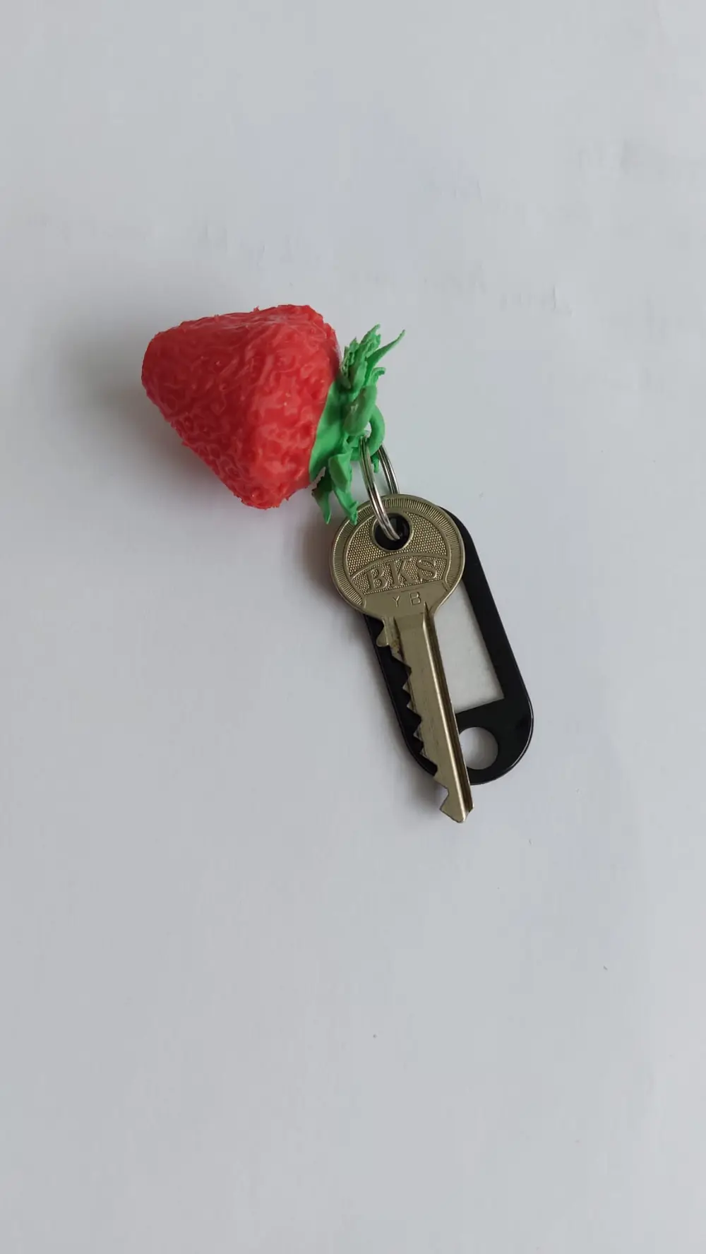 Strawberry keychain
