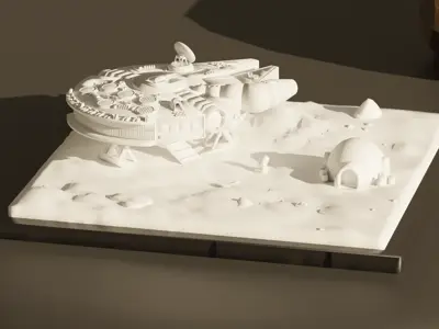 Millennium Falcon - Star Wars Home Decoration