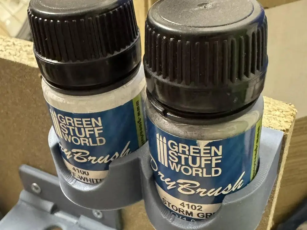 GWS drybrush paint panel mount