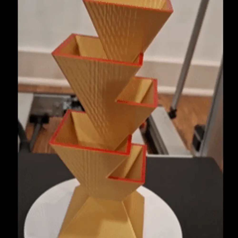 PENCIL HOLDER DESIGN PYRAMIDS
