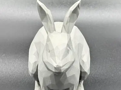 low poly easter bunny XXL