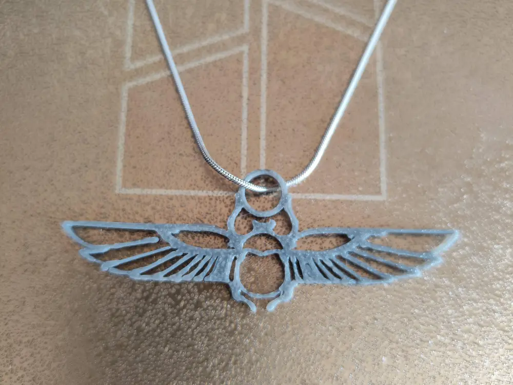 Winged Scarab Pendant