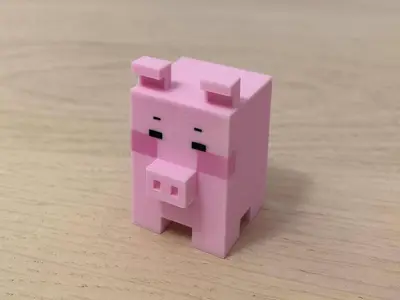 Low Poly Pig