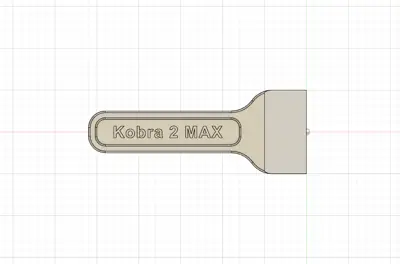 Anycubic Kobra 2 Max Build Plate Scraper Tool